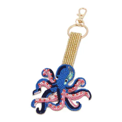 Octopus Keyring/Bag Charm