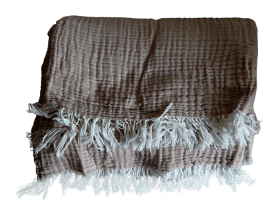 Organic Cotton Throw - Country House