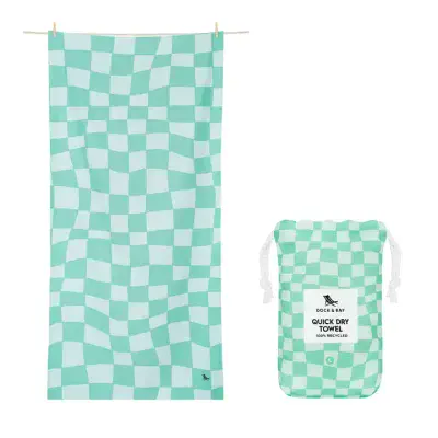 Quick Dry Towels - Check Mate