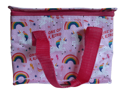 Rainbow Unicorn Pink Lunchbag