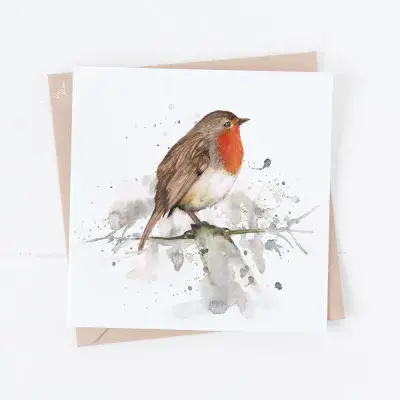 Robin -British Birds-  Greeting Card