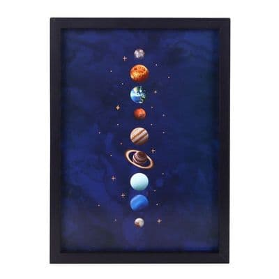 Solar System Framed Wall Print