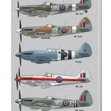 Spitfire Softback Notebook