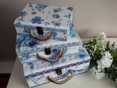 Storage Cases - Vintage Bluebird