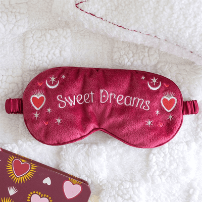 Sweet Dreams Velvet Sleep Mask