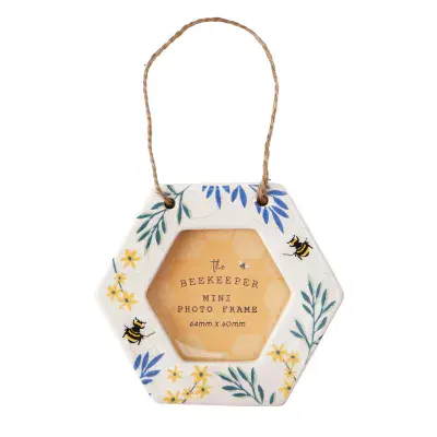 The Beekeeper Mini Ceramic Photo Frame