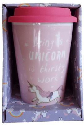 Thermal Mug - Rainbow Unicorns
