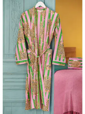Tiger Stripe Dressing Gown