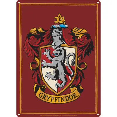Tin Sign A5 - Harry Potter (Gryffindor)