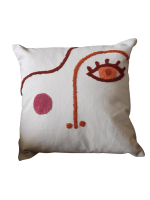 Tufted Face Cushion