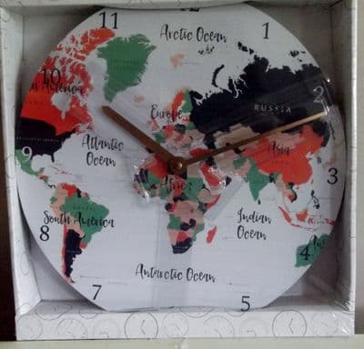 Wall Clock - Adventure Maps