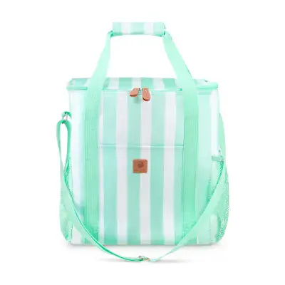 Whitesands Striped Family Cool Bag
