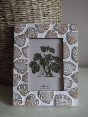 Wooden Cheese Plant Photo Frame