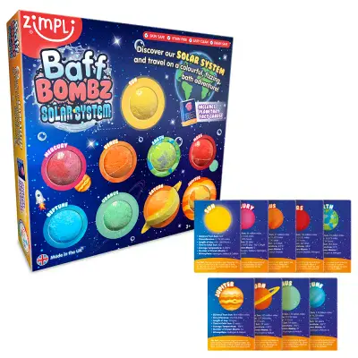 Zimpli Solar System Baff Bombz