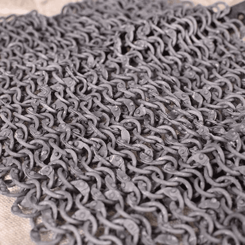 Aluminium Chainmail Round Riveted Rings 8mm I D