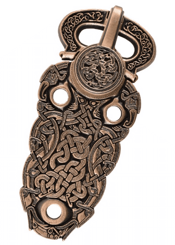 Anglo-Saxon - Sutton Hoo Buckle,Cast Brass