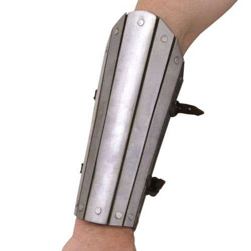 Arm Bracer with steel Strips