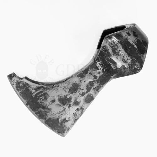 Bearded Axe Blade with Helm Roof