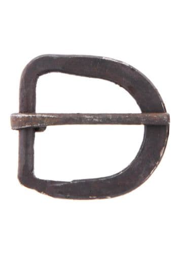 Belt Buckle Hand Forged Steel, For Approx. 17mm Wide Straps