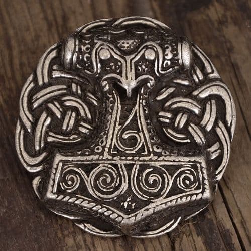 Belt Buckle Thor's Hammer From Scania