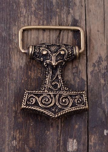 Belt Buckle - Thors Hammer- Mjolnir
