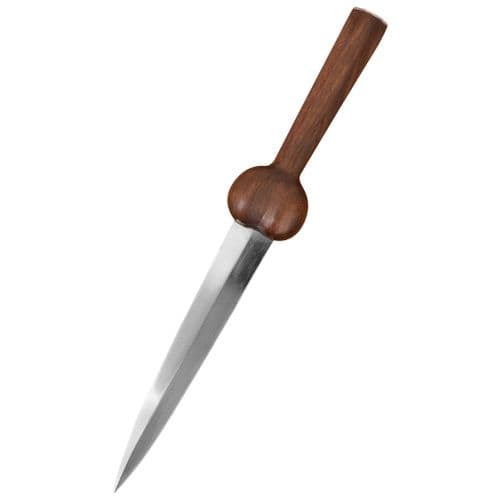 Bollock Dagger with Leather Sheath