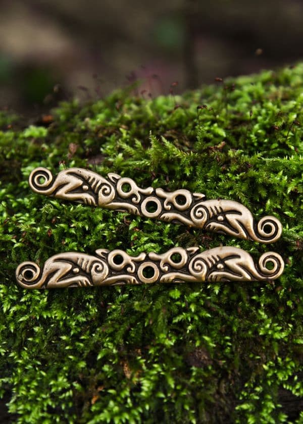 Brass Eyebrows (Pair) - Fittings for DIY Projects