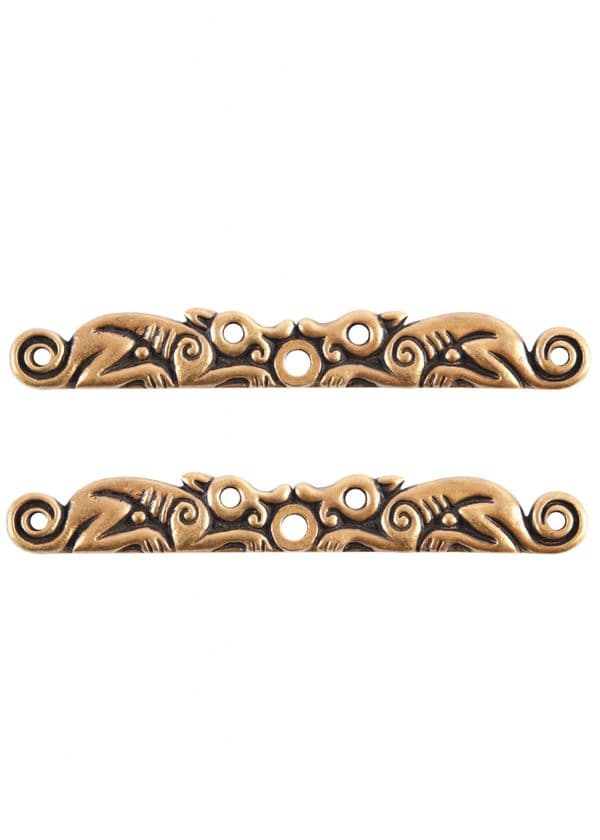Brass Eyebrows (Pair) - Fittings for DIY Projects