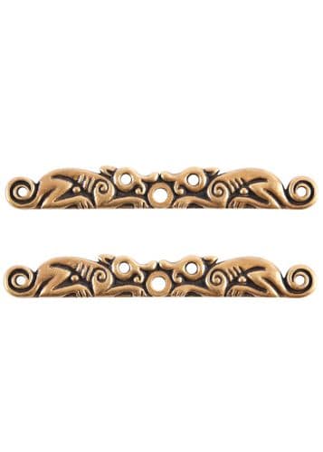 Brass Eyebrows (Pair) - Fittings for DIY Projects