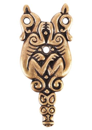 Brass Nasal Guard Fitting -Celtic -DIY Projects