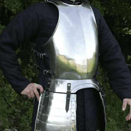 Breast Back Plates with Tassets, 16th Century, 1.6mm Steel