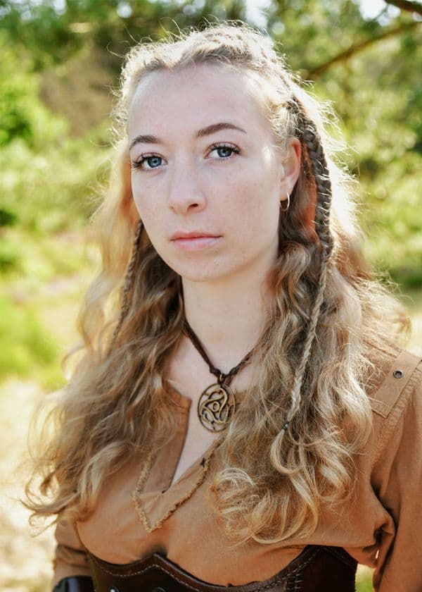 Bronze Pendant, Midgard Serpent