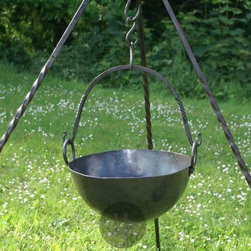 Cauldron, Cooking Pot, Round, approx. 7.5 Litre