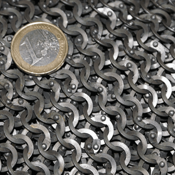 Chain Mail Aventail Flat Ring Riveted/Solid (FRM), 8mm I.D