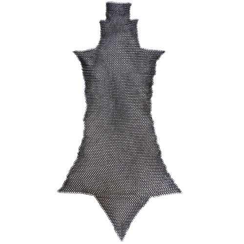 Chain Mail Chausses/Legs, Blackened ID 8mm