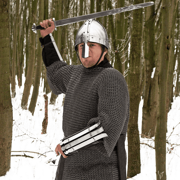 Chain Mail Haubergeon Flat Ring Round Rivet Heads Mixed (FRM)