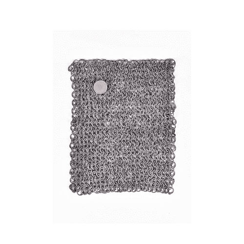 Chain Mail Square Piece 20cm X 20cm from Aluminium ID 8mm Riveted