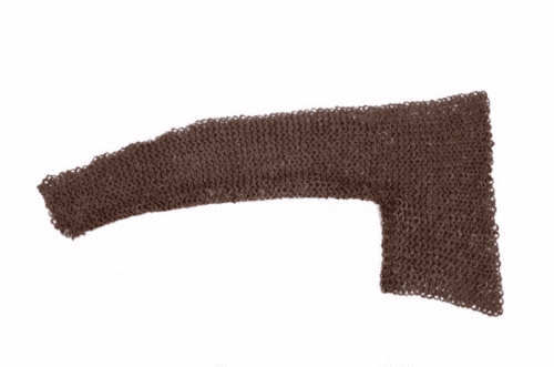 Chain Mail Voiders Flat Ring Round Rivet Heads Mixed (FRM) ID 8mm Natural