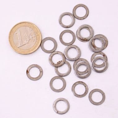 Chainmail 1 kg Loose Punched Flat Rings, 8mm I.D