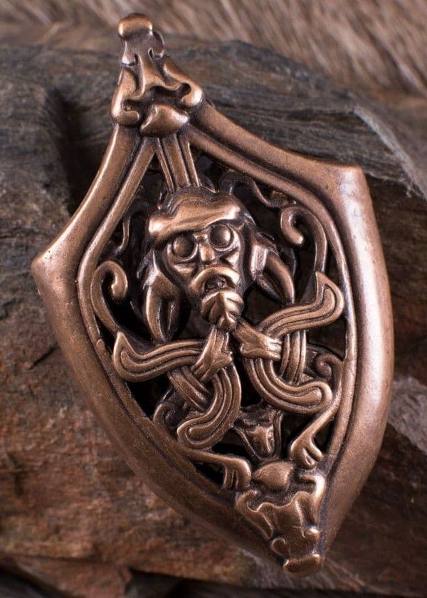 Chape for Viking Sword Scabbard - Bronze