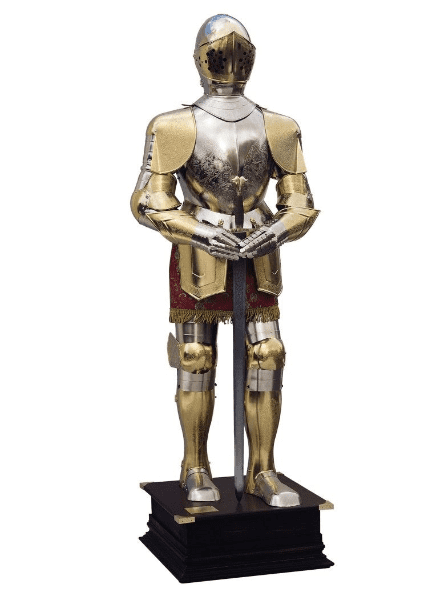 Charles V Armour - Gold Finish- By Marto