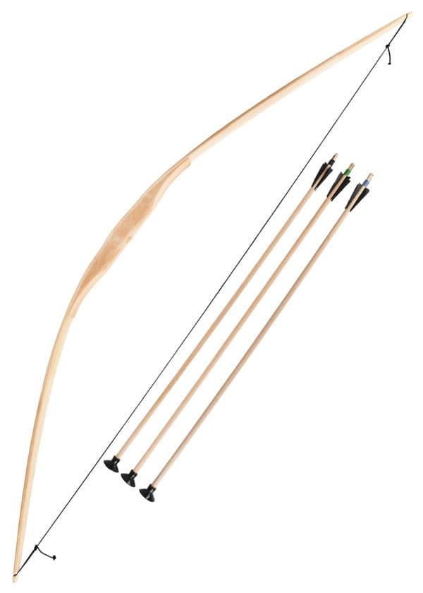 Child's Bow with 3 Arrows