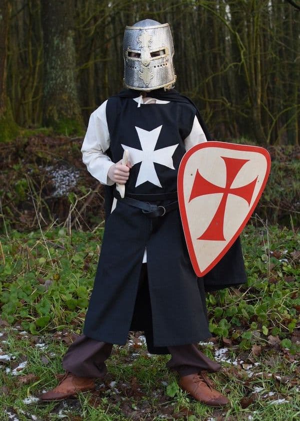 Child's Hospitaller Black with Cross