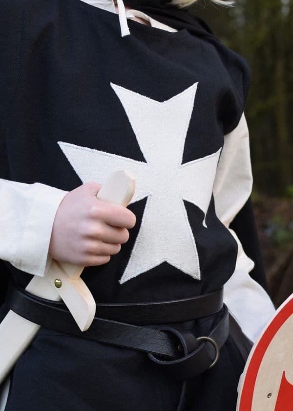 Child's Hospitaller Black with Cross