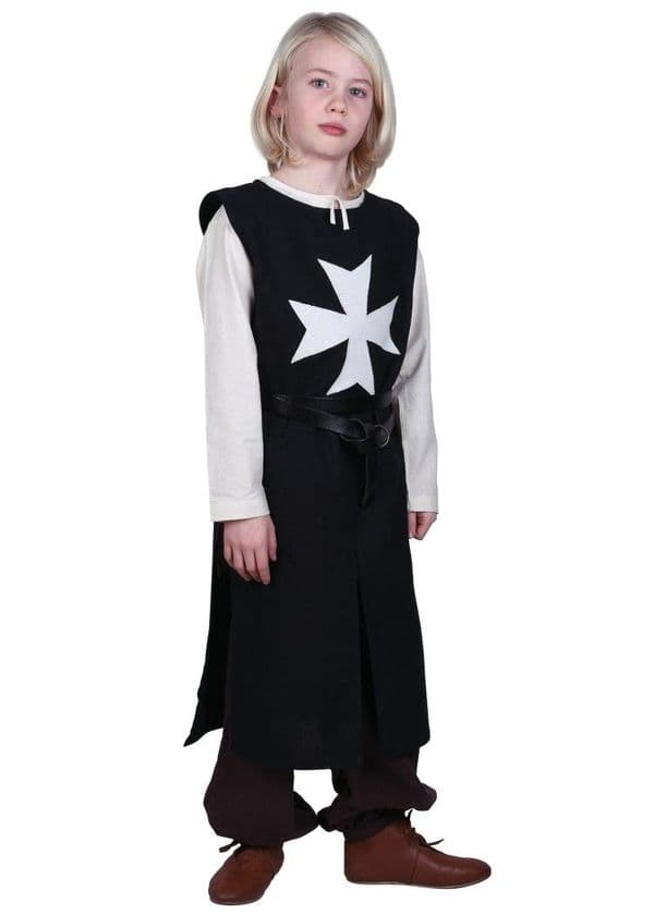 Child's Hospitaller Black with Cross