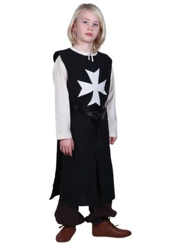 Child's Hospitaller Black with Cross