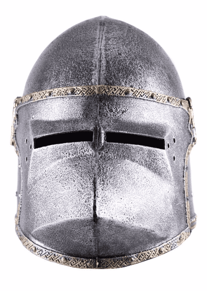 Child's Knight Helmet ( Houndskull) With Hinged Visor, Plastic