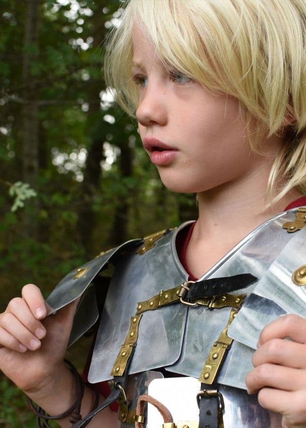 Child's Lorica Segmentata, Roman Aluminium Armour