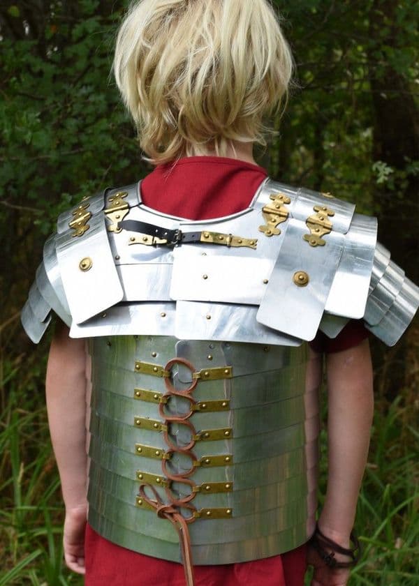 Child's Lorica Segmentata, Roman Aluminium Armour