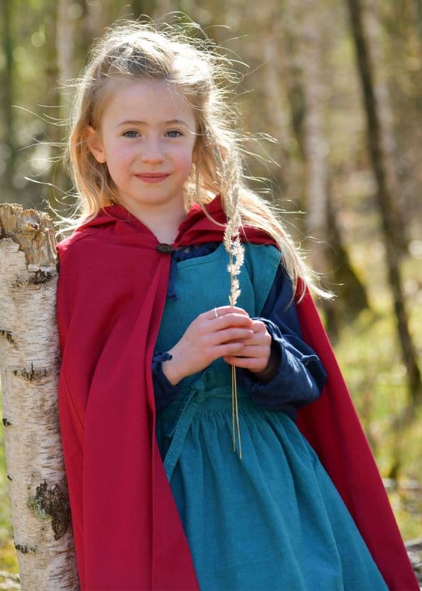 Child's Medieval Hooded Cloak,